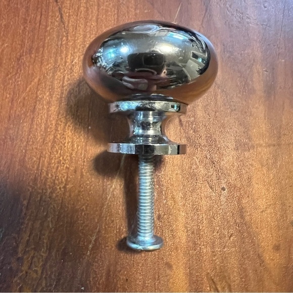 5  Knobs Drawer Pulls Chrome Hardware Refinishing Supplies for Wood Furniture - Picture 2 of 6